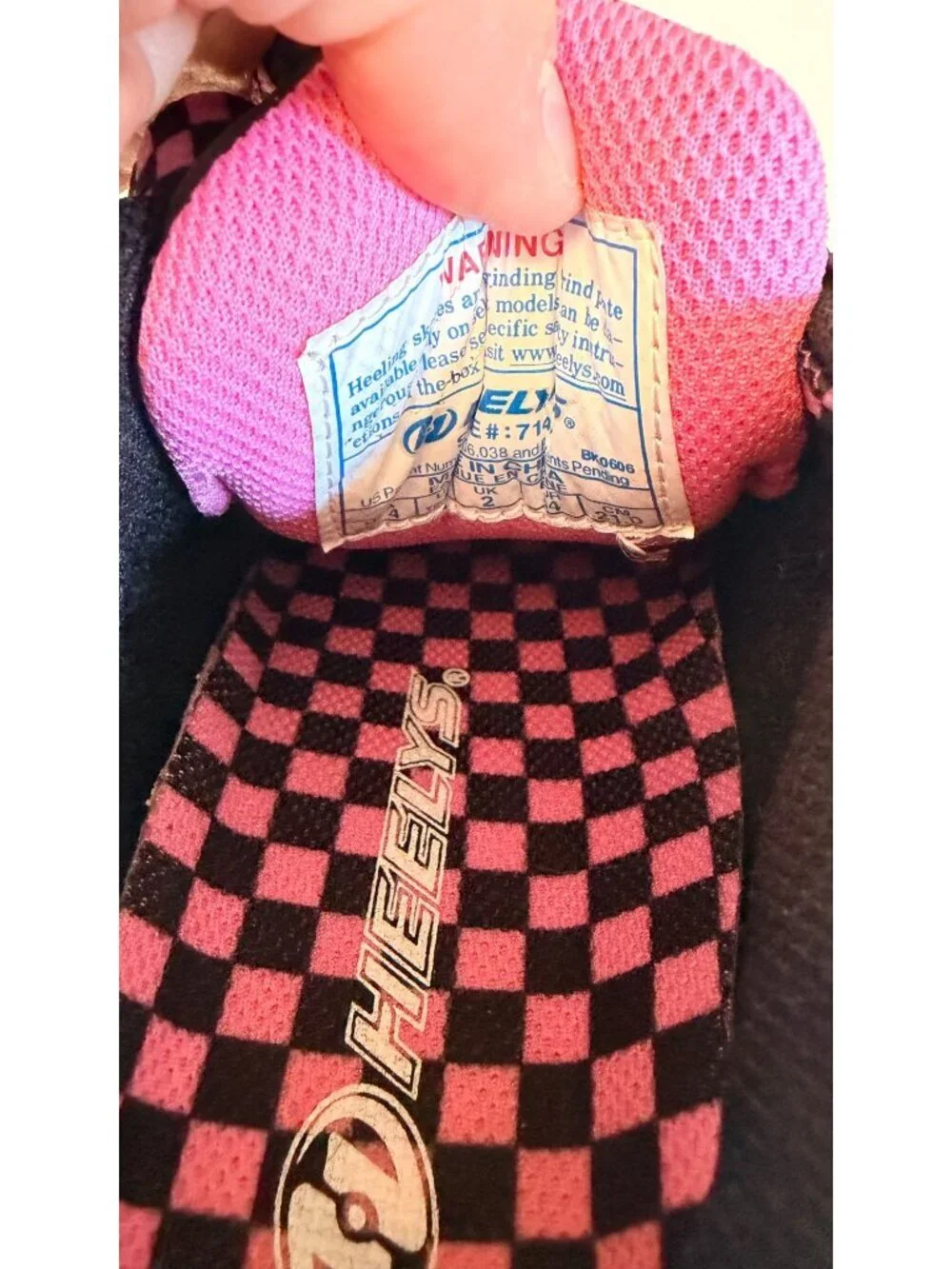 Heelys Bliss 2 Youth Roller Shoes Black/Pink Size 3 With Box & Accessories #7114